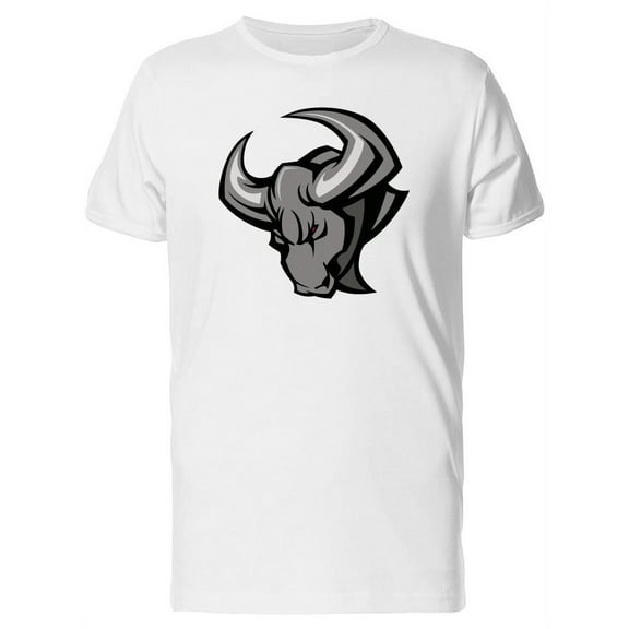 Mascot Bull, Tough T-Shirt Men -Image by Shutterstock, Male Medium