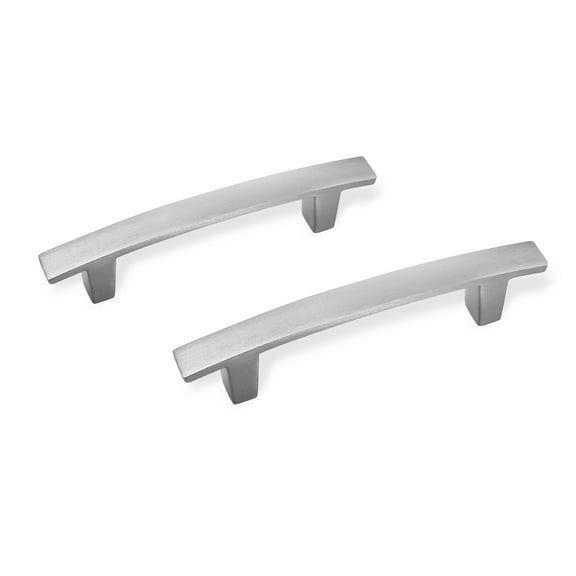 Mascot Hardware Contemporary Arch 3 In. (76Mm) Satin Nickel Drawer Pull - Pack of 40