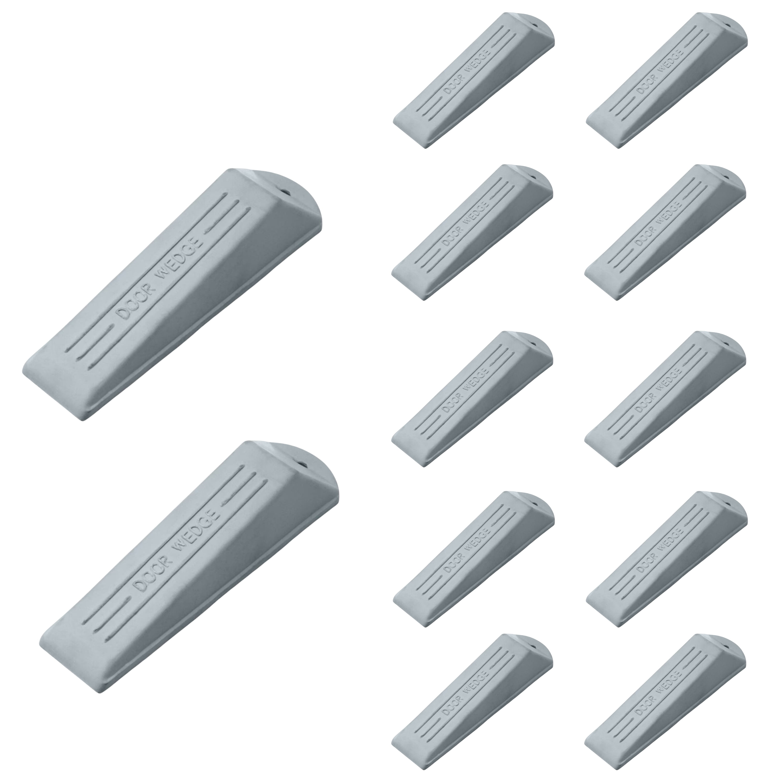 Grey Rubber 5-1/3 in. Door Stop Wedge Grey Rubber 5-1/3 in. Door Stop Wedge