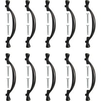 Mascot Hardware Long Footed 3-3/4 In (96Mm) Oil Rubbed Bronze Drawer Pull - Pack of 10