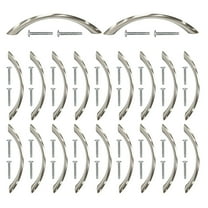 Mascot Hardware Smooth 3-3/4 In. (96Mm) Satin Nickel Drawer Pull - Pack of 20