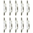 thumbnail image 1 of Mascot Hardware Spoon Footed 3 In. (76Mm) Satin Nickel Drawer Pull - Pack of 40, 1 of 4