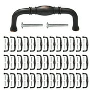 Mascot Hardware Traditional 3 In. (76Mm) Oil Rubbed Bronze Drawer Pull - Pack of 40