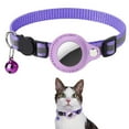 thumbnail image 1 of Mascotas Adjustable Reflective Nylon Pet Collar with AirTag Sleeve, Heavy Duty Quick Release Buckle, for Small Medium Large Dogs & Puppies, 2 Pack, 1 of 2
