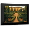 thumbnail image 1 of Masdeu, Montserrat 14x12 Black Modern Framed Museum Art Print Titled - Garden Manor, 1 of 5