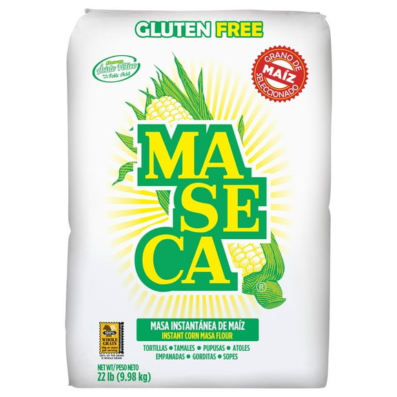 Maseca Gluten Free Instant Corn Masa Flour 22 lb