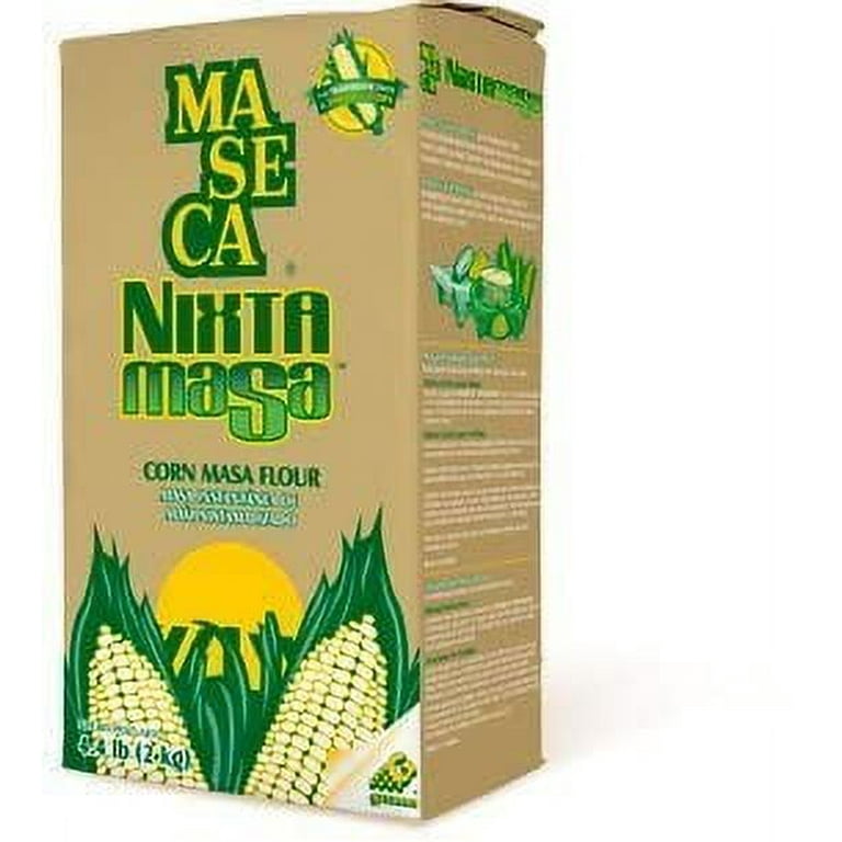 Maseca Nixtamasa Corn Masa Flour 4.4 Lb (Pack of 2) by MASECA