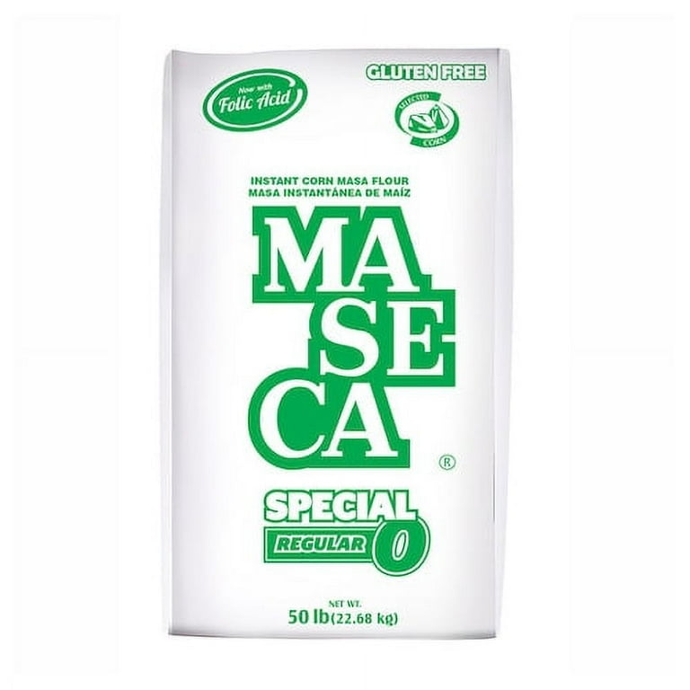 Maseca Special Regular Corn Flour 50 Pounds - Perfect for Sopes
