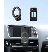 MaserWeller Car Phone Holder for 2009-2017 Audi Q5 2014-2017 Audi SQ5 Accessories, 360  Rotation Phone Mount Compatible with MagSafe, Cell Phone Holder Does Not Affect Air Vent