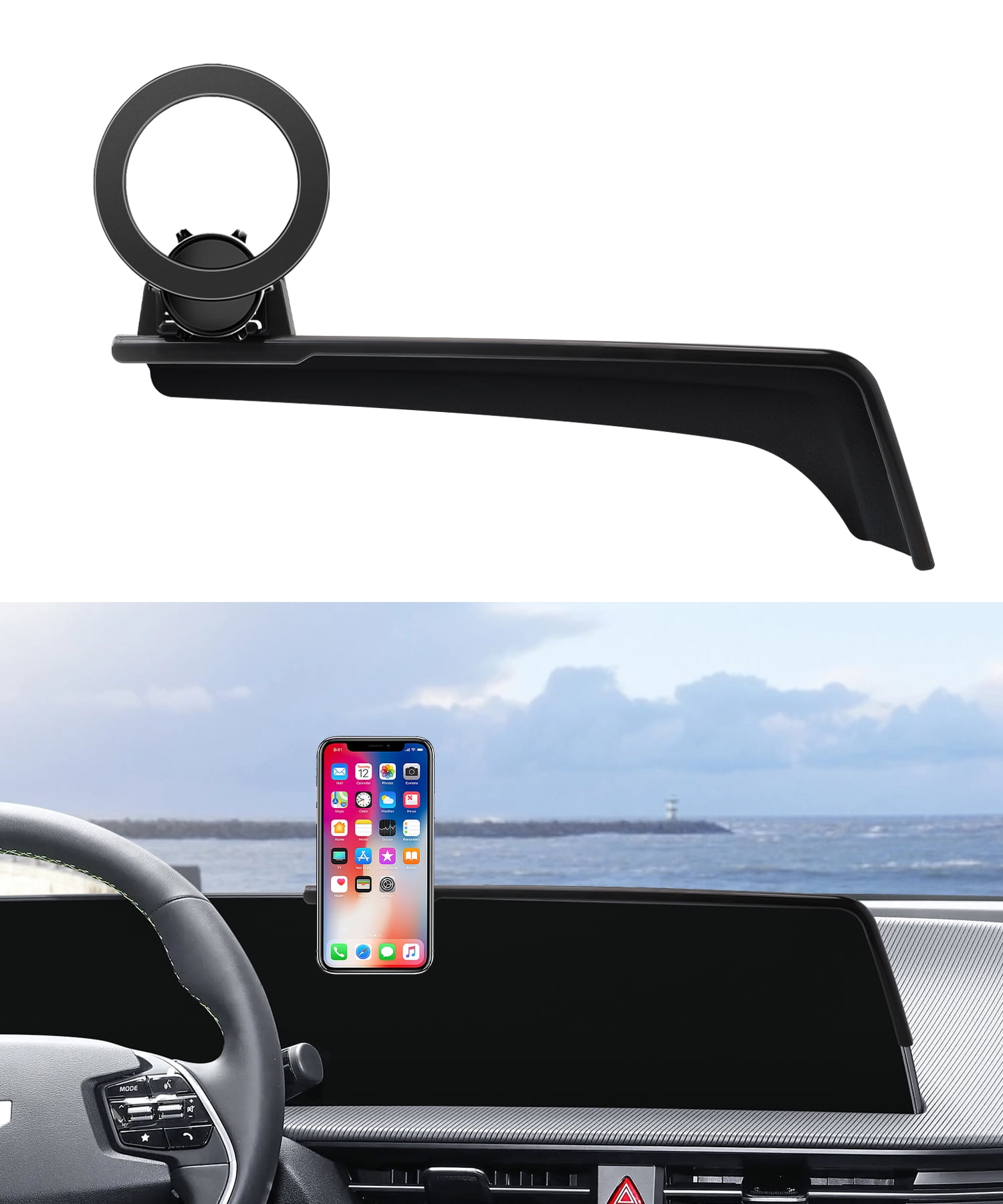 MaserWeller Car Phone Holder 360 Rotation