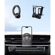 MaserWeller Car Phone Holder for BMW X1 2016-2022 / X2 2018-2023 Accessories, 360  Rotation Phone Mount Compatible with MagSafe, Cell Phone Holder Does Not Affect Air Vent