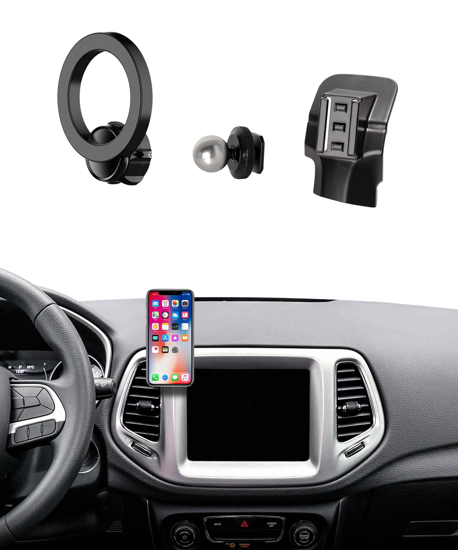 Air Vent Best Phone Mount For Jeep Iphone Car Mount Phone Holder