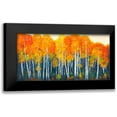 thumbnail image 1 of Masera, Angelo 24x14 Black Modern Framed Museum Art Print Titled - Bosco dâ€™autunno, 1 of 5