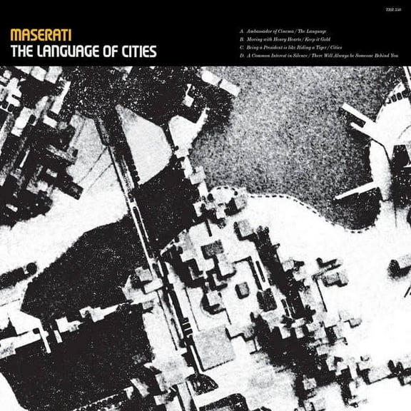 Maserati - Language Of Cities (Anniversary Edition/Crystal Clear W/ Red & Yellow LP Vinyl)