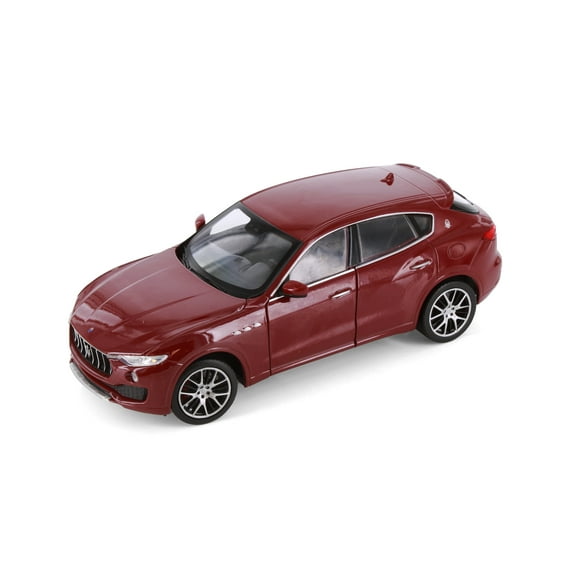 Maserati Levante, Red Luxury Car - Welly 24078/4D - 1/24 Scale Diecast Model Car