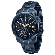 Maserati R8873649002- Chronograph Stainless Steel Blue Dial Solar Mens Watch