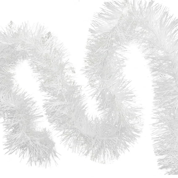 Masertor 50 Feet Christmas Foil Tinsel Garland Decoration for Holiday Tree Walll Rail Home Office Event