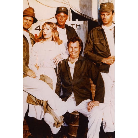Mash 24x36 Poster Alan Alda Wayne Rogers Loretta Swit Mike Farrell Harry Morgan