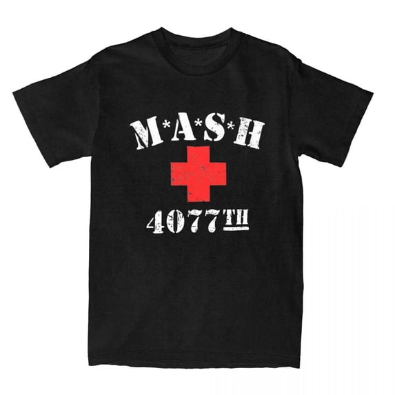Mash 4077 4077th TV Series T Shirts Stuff Men Women's Cotton Awesome Tee Shirt S