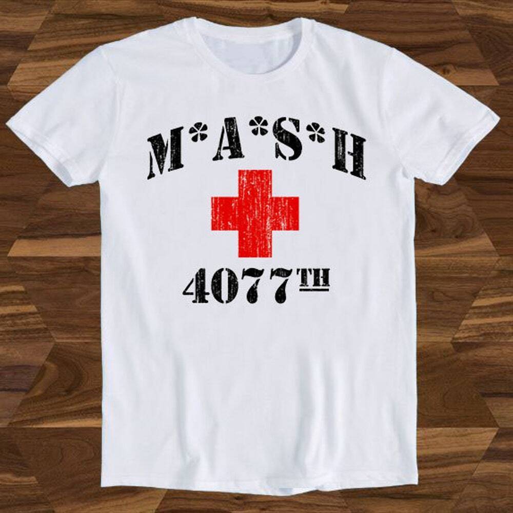 Mash 4077th 70s Tv Series Show USA Comedy Birthday Design Drawing Movie