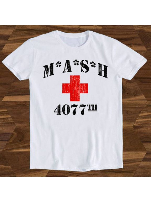 Mash 4077th 70s Tv Series Show USA Comedy Birthday Design Drawing Movie Meme Fun