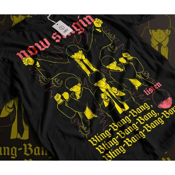 Mash Burnedead Shirt, Mashle: Magic and Muscles Manga Anime T-shirt,White color,size S