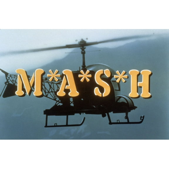 Mash Poster Logo 12x16 Art Print on Metal Sign 12in x 16in Multi-Color Square Adults Best Posters