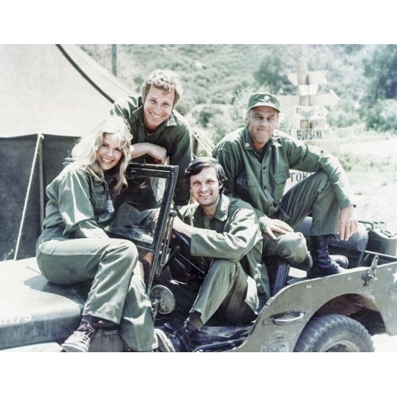 Mash Riding in Car Photo Print (24 x 30)