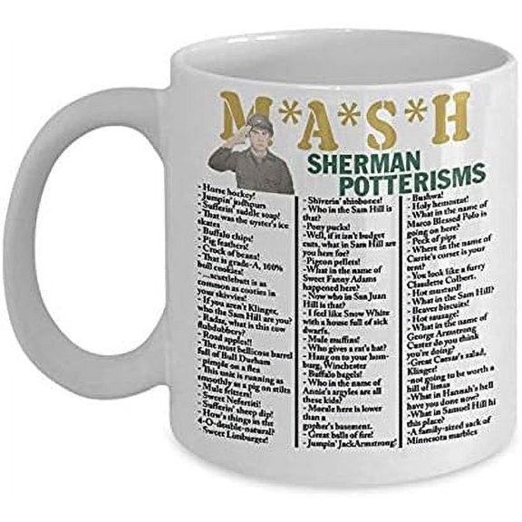 Mash Sherman Potterisms Mug - 11 Oz Coffee Mug