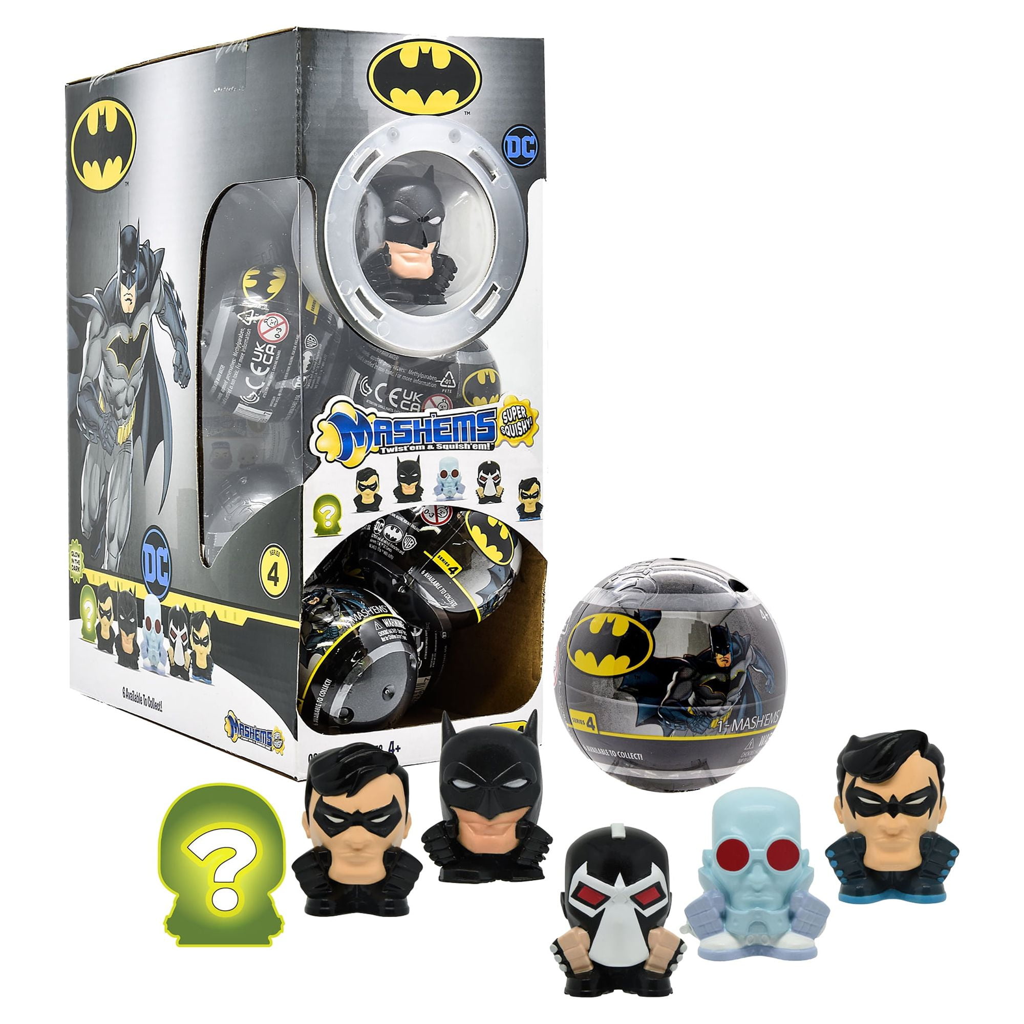 Mash'ems - Batman - Squishy Surprise Characters - Collect All 6 ...