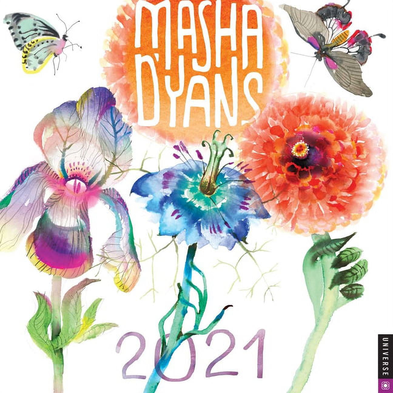 Masha D'yans 2021 Wall Calendar (Calendar)