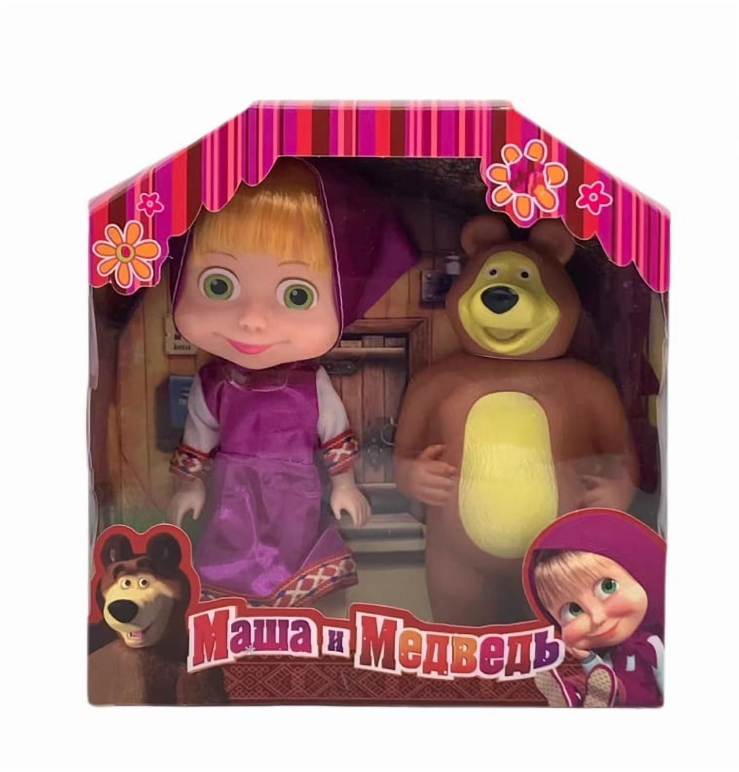 Masha and the Bear Doll Set