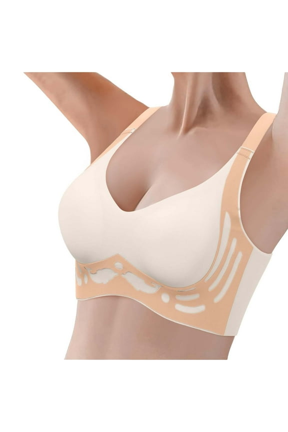 Womens Bras Wireless Bra Anti Sagging Breasts Support Pushup Lifting Bras For Older Women Sport Bras for Women
