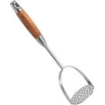 thumbnail image 1 of Mashed Potatoe Masher Stainless Steel - Heavy Duty Potato Masher, Professional Integrated Masher for Avocado, Potatoes, Beans, Meat, Vegetables, 1 of 13