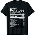 thumbnail image 1 of Mashed Potatoes Nutrition Funny Easy Thanksgiving Costume T-Shirt, 1 of 2