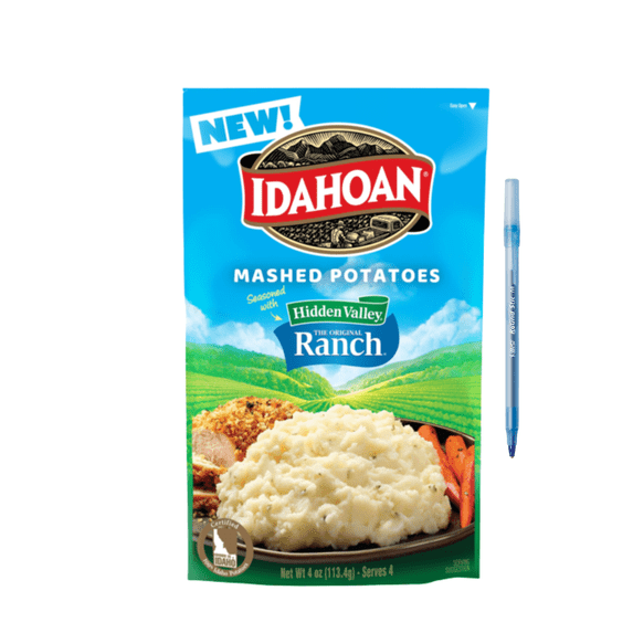 Mashed Potatoes seasoned with Hidden Valley Original Ranch 4 oz
