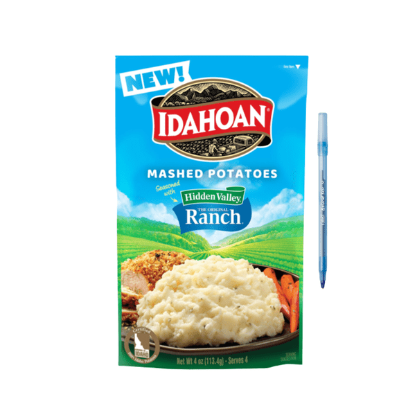 Mashed Potatoes seasoned with Hidden Valley Original Ranch 4 oz