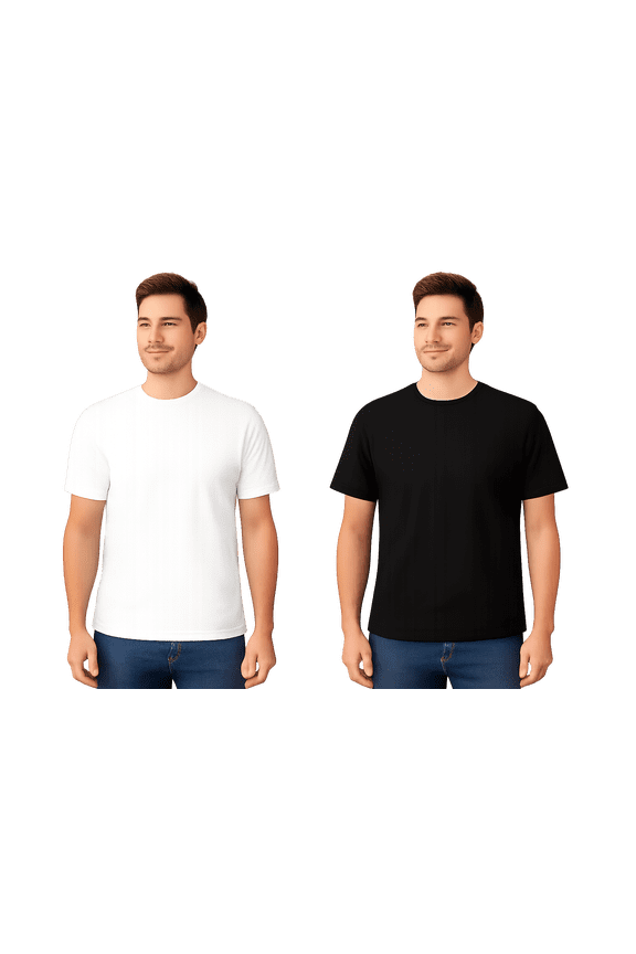 2 Pack Unisex Heavy Weight 7.7 Oz Long Sleeves T-Shirts