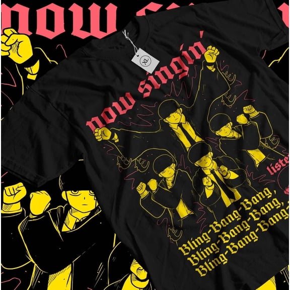 Mashle T-Shirt Magic And Muscles Mash Cream Puff Anime Gifts Shirt Black | eBay