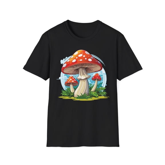 Mashroom Tee Shirt, Mashroom Shirt, Shirt with Funny Mashroom, Shirt with Fungus