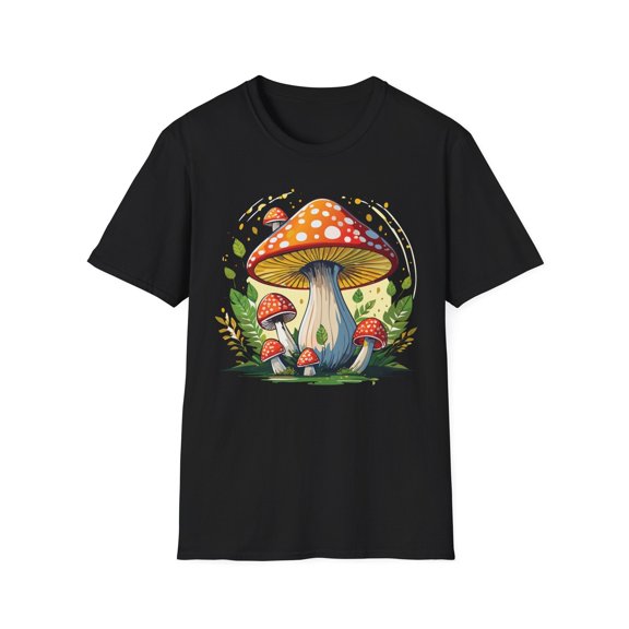 Mashroom Tee Shirt, Mashroom Shirt, Shirt with Funny Mashroom, Shirt with Fungus