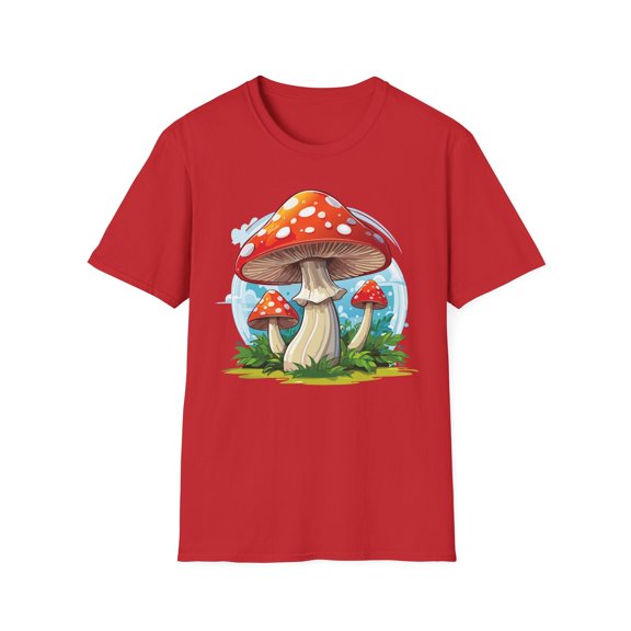 Mashroom Tee Shirt, Mashroom Shirt, Shirt with Funny Mashroom, Shirt with Fungus