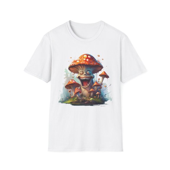 Mashroom Tee Shirt, Mashroom Shirt, Shirt with Funny Mashroom, Shirt with Fungus
