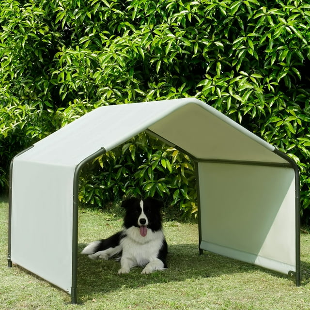 Masiis Dog Shade Shelter Outdoor Tent for Large Medium Dogs, 4'x4'x3