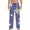 thumbnail image 1 of Masiiu Bluey Pattern Men's Pajama Pants, Elastic Waist with Drawstring and Pockets, Comfortable Loungewear-X-Large, 1 of 6