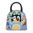thumbnail image 1 of Masiiu Bluey Print Lunch Bag Large Capacity, Insulated Lunch Bag for Work, School, Picnic-One Size, 1 of 6