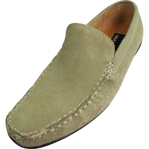 Masimo - Mens Slip On Casual Dress Suede Driving Moccasin - Driver Mocs