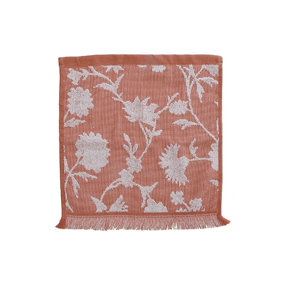 Masion Concepts Cameron Wash Cloth 12" X 12" Blush - Set of 6 ,Blush,Cotton, 12 L x 12 W x 1 H