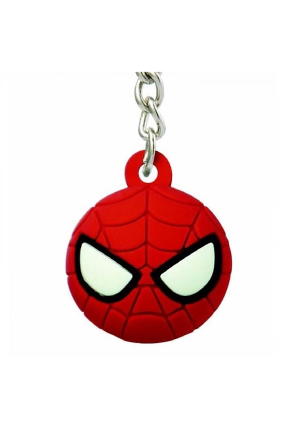 Mask 3D Foam Ball Keychain, Multi Color