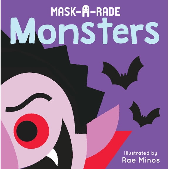 Mask-A-Rade Monsters, (Board Book)